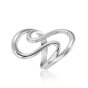 Pierścionek srebrny Lineargent