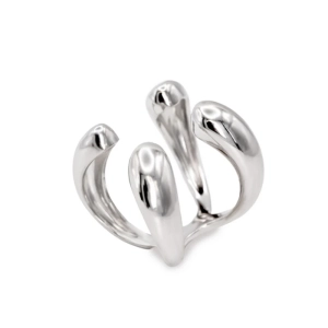 Pierścionek srebrny Lineargent