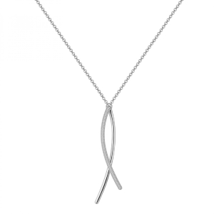 Naszyjnik srebrny Rosato