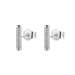 Kolczyki srebrne Rosato