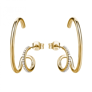 Kolczyki srebrne Rosato